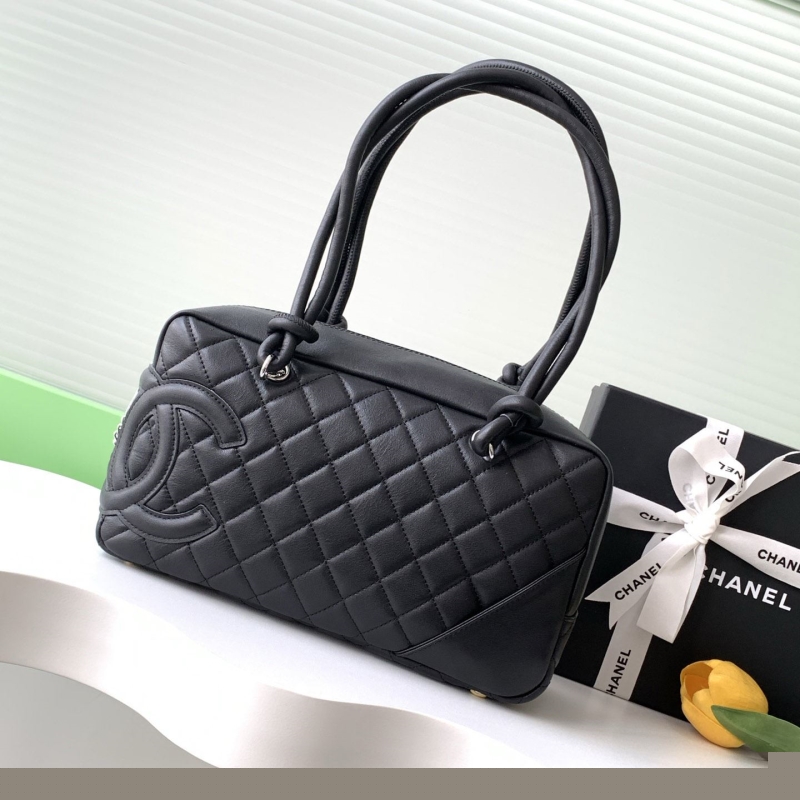 Ch*el top handle bags